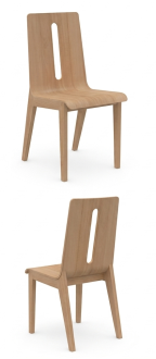 Chaise 4 pieds Wood 
